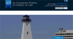 Desktop Screenshot of mcpowelllaw.com